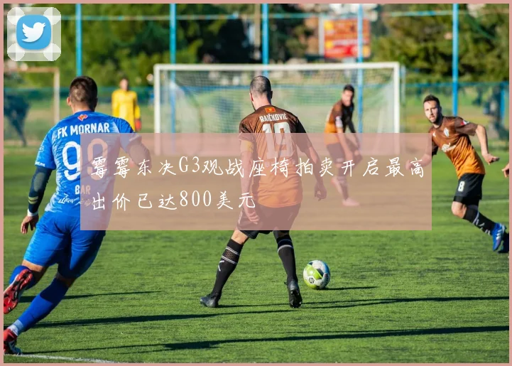 霉霉东决G3观战座椅拍卖开启最高出价已达800美元